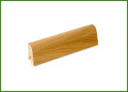 Skirting board veneered with oak veneer - unpainted 3,8*1,9